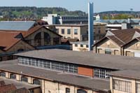 Blick über das Industrieareal Werk 1